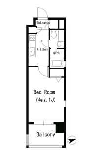 MFPRコート蒲田　201号室　間取り