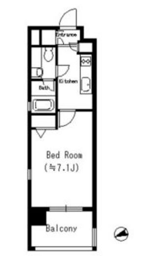 MFPRコート蒲田　305号室　間取り