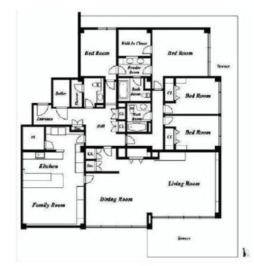マリックス島津山　102号室　間取り