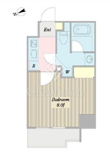 オークスクエア大森　403号室　間取り