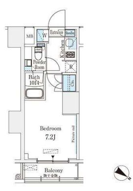 SIL西五反田　212号室　間取り