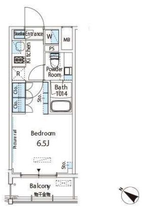 SIL西五反田　302号室　間取り
