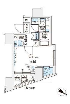 SIL西五反田　306号室　間取り