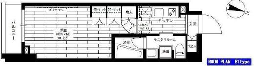 グランドコンシェルジュ三宿アジールコート　202号室　間取り