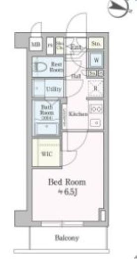 テラス都立大学　309号室　間取り