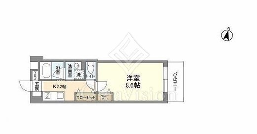 グランデュオ三軒茶屋4　104号室　間取り