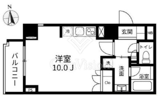 ROPPONGI SEVEN　302号室　間取り