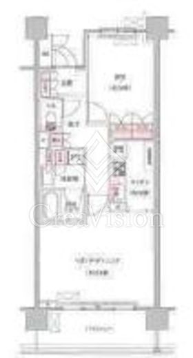 リージア経堂テラスガーデン　307号室　間取り