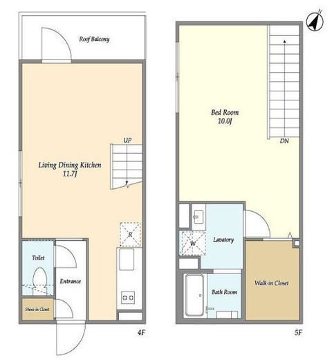 レガシア目黒不動前　403号室　間取り