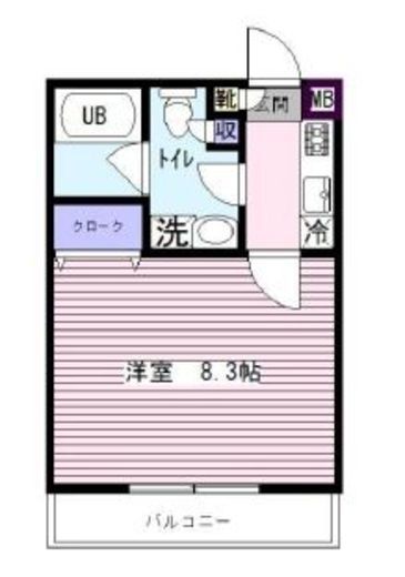 エスペランサ目黒　303号室　間取り