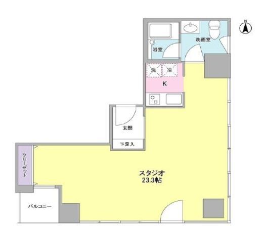 ラ・テラ　301号室　間取り