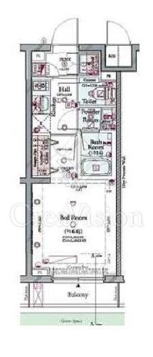 コンシェリア品川南 THE GRAND RESIDENCE　112号室　間取り