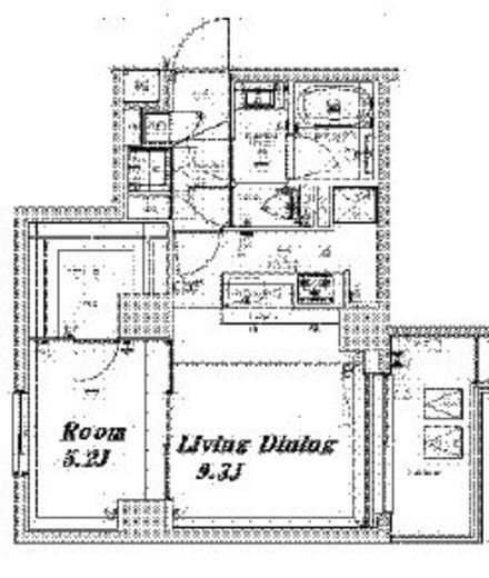 メイクスデザイン大森2　301号室　間取り