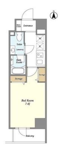 サンライズ大森　903号室　間取り