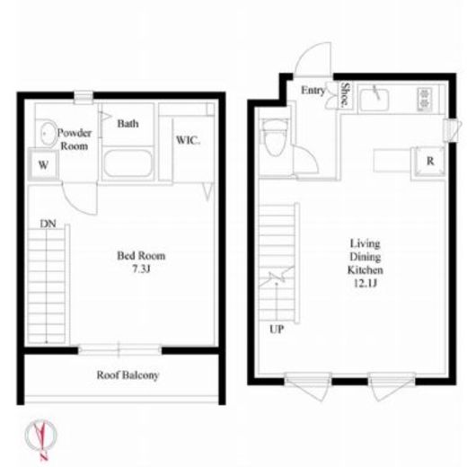 パセオ大崎　405号室　間取り