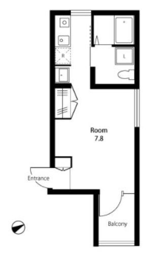 VLN2 YEBIS　003号室　間取り