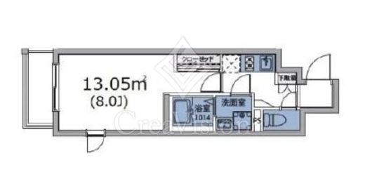 ルネサンスコート目黒　201号室　間取り