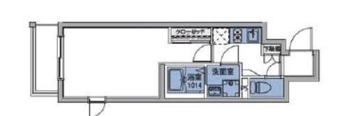 ルネサンスコート目黒　401号室　間取り