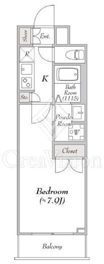 ミリアレジデンス馬込　311号室　間取り