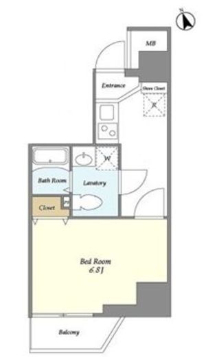 グランカーサ大森海岸　1203号室　間取り