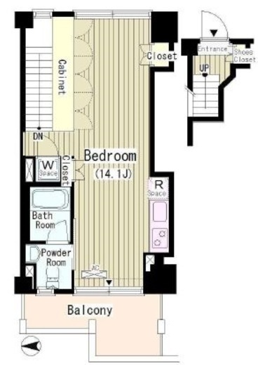 ROKA TERRAZZA （ロカテラーザ）　5316号室　間取り