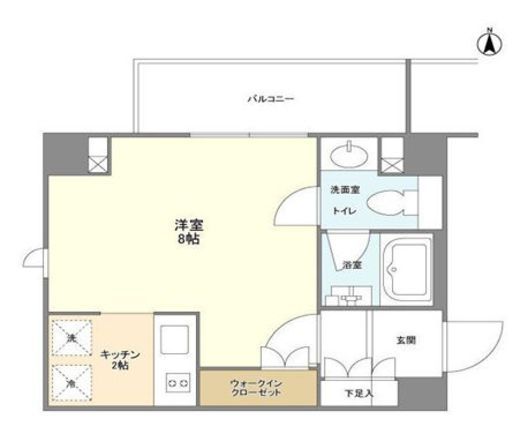 シェノン三軒茶屋　305号室　間取り
