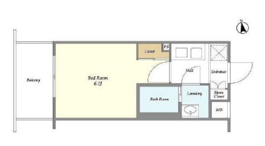KDXレジデンス中延　302号室　間取り