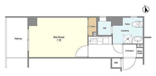 KDXレジデンス中延　404号室　間取り