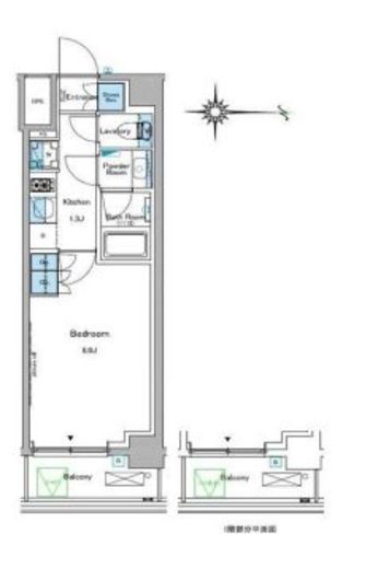 ルフォンプログレ糀谷　102号室　間取り