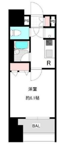東京蒲田スクエアタワー　1608号室　間取り