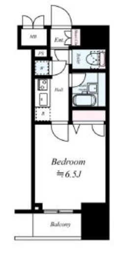 東京蒲田スクエアタワー　205号室　間取り
