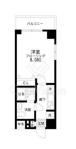 レジディア桜上水　605号室　間取り