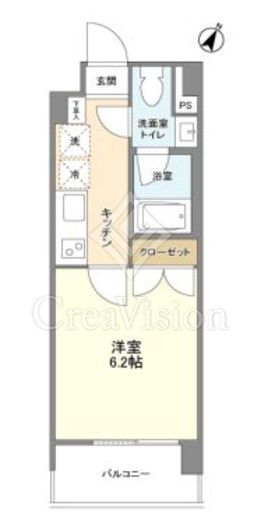 コスモリード西馬込レジデンス　309号室　間取り