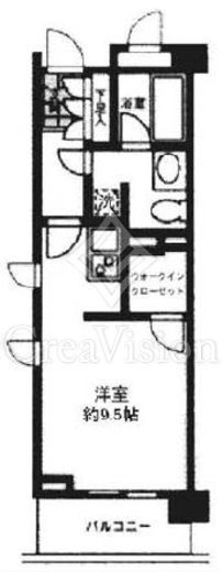 プライムアーバン用賀　501号室　間取り