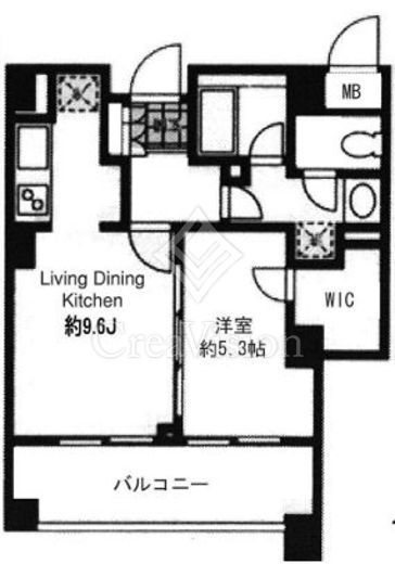プライムアーバン用賀　215号室　間取り