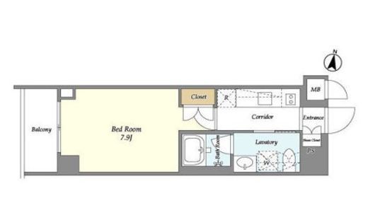 LaSante桜新町 (ラサンテ桜新町)　204号室　間取り