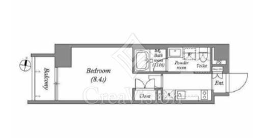 LaSante桜新町 (ラサンテ桜新町)　401号室　間取り