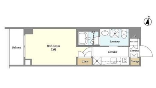 LaSante桜新町 (ラサンテ桜新町)　405号室　間取り
