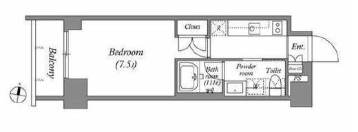 LaSante桜新町 (ラサンテ桜新町)　602号室　間取り