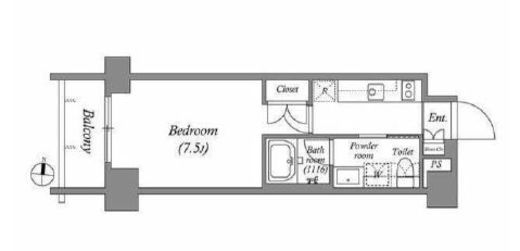 LaSante桜新町 (ラサンテ桜新町)　604号室　間取り
