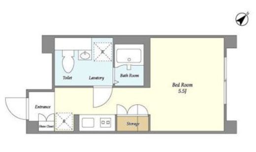 ジニア不動前　307号室　間取り