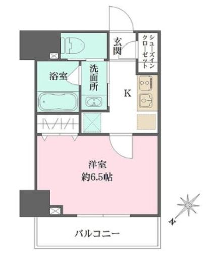 ザ・パークメゾン東大井　904号室　間取り