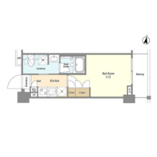 ARKMARK西小山 (アークマーク西小山)　603号室　間取り