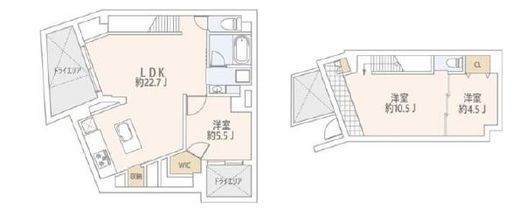 グランストーリー用賀2　101号室　間取り