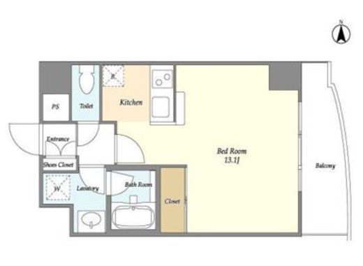 CHARMANT CLASSIC (シャルマンクラシック)　302号室　間取り