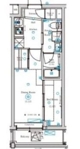 ARKMARK大森町 (アークマーク大森町)　102号室　間取り