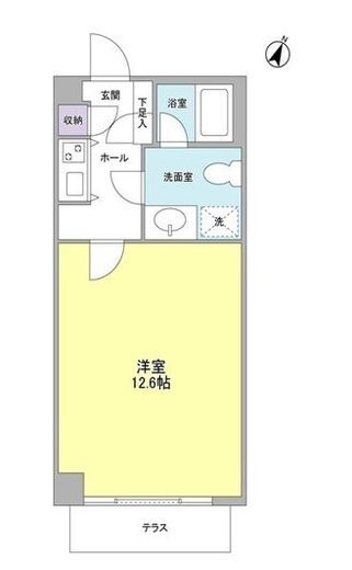 メゾン・ド・中目黒　103号室　間取り