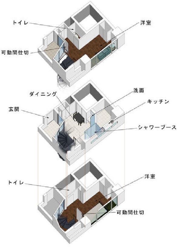 ベルメゾン南麻布グラン　608号室　間取り