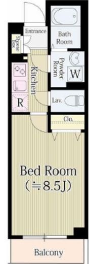 明日香新町　202号室　間取り