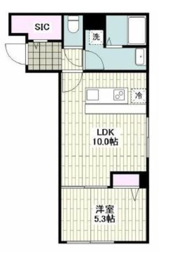 ザ・シティレジデンス学芸大学　205号室　間取り